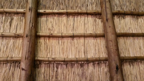 Laths used in Thatch Roofs